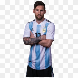 Lionel Messi - Footyrenders - Messi Argentina 2018 Png Clipart
