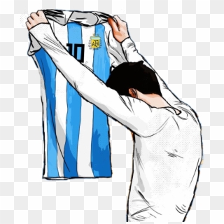 Drawing Messi Leo - Messi Goal Drawing Clipart