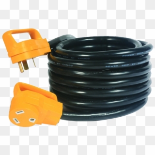 Camco 30 Amp Power Grip 25' Extension Cord - 100 Foot 30 Amp Rv Extension Cord Clipart