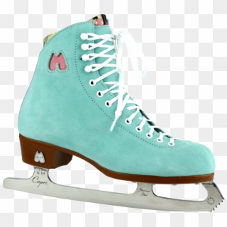 Pink Ice Skate Boots Clipart