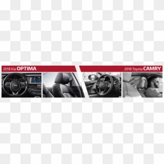 2018 Kia Optima Vs Toyota Camry Interior Comparison - Toyota Camry Clipart