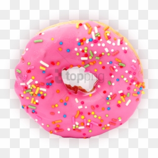 Free Png Pink Donut Png Png Image With Transparent - Donut With Transparent Background Clipart