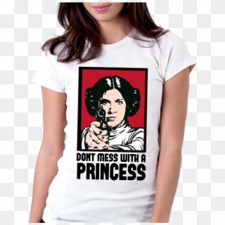 Camiseta Star Wars Guerra Nas Estrelas Princesa Leia - T Shirt Clipart