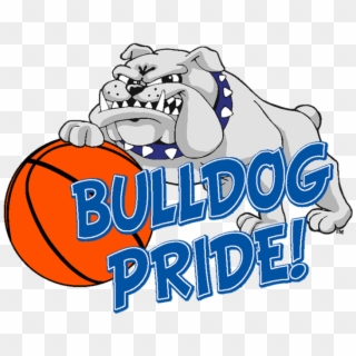 South Suburban College - Bulldog Playing Basketball Clipart - Png Download