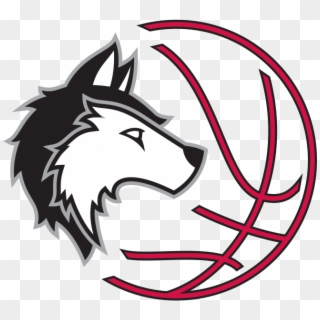 Basketball Logo Png - Transparent Background Wolf Logo Clipart