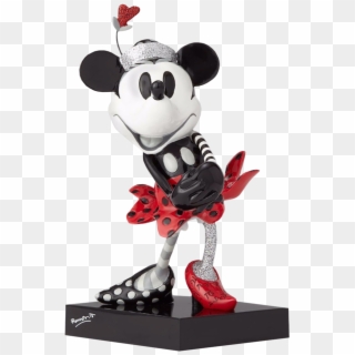 Minnie Mouse 7” Statue By Romero Britto - Steamboat Minnie Britto Clipart