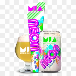 Available At - - Mia Beer Company Neon Clipart