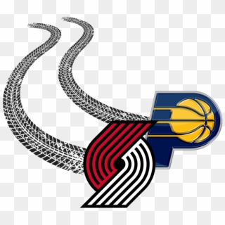[ Img] - Trail Blazers Logo Png Clipart