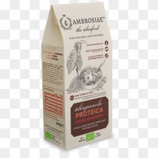 Protein Granola With Dark Cacao - Ambrosiae Muesli Proteico Clipart