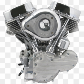 P93 Complete Assembled Engine For 1970-'99 Chassis - Panhead Engine Clipart