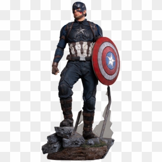 Captain America 1/4 Scale Statue - Captain America Clipart