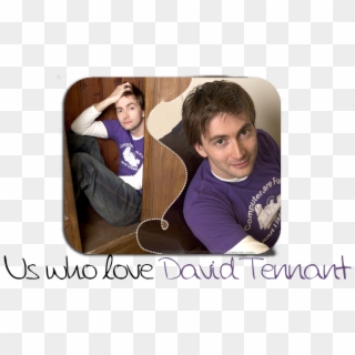 {us Who Love David Tennant} - Sitting Clipart