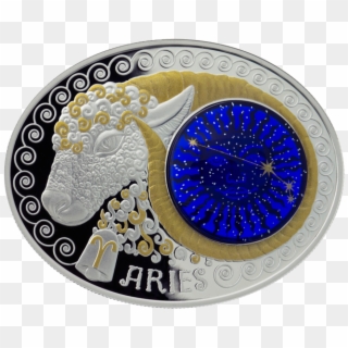 Macedonia 2014 10 Denars Aries Signs Of The Zodiac - Coin Clipart