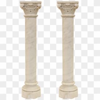Antique Marble Columns - Marble Pillar Png Clipart