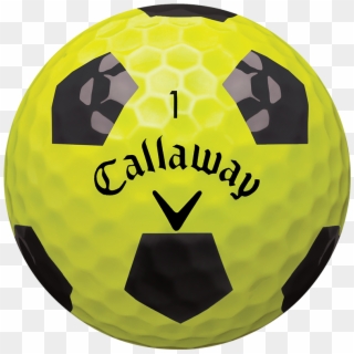 Softer Golf Balls Compress Easier On Off Center Hits - Callaway Soccer Golf Balls Clipart