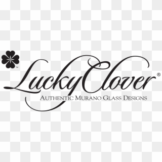 Luckyclover Jewelry Launches New Murano Glass Luxury - Calligraphy Clipart