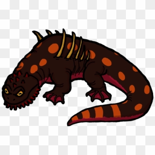 Also Have A Salamander Kaiju Without The Obscuring - Salamander Kaiju Clipart