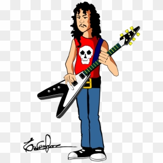 Kirk - Kirk Hammett Clipart - Png Download