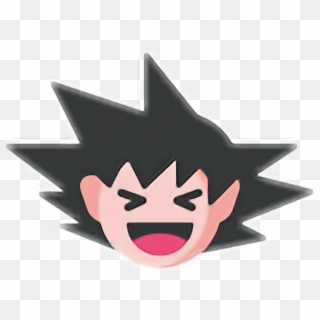 #xd #emoji #goku #kakaroto #emojisticker #emojisanime - Emojis De Goku Png Clipart