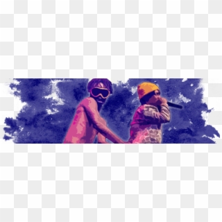 Rae Sremmurd Are On Top Of The World - Illustration Clipart