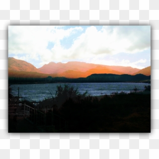 Landscape Over Water - Mixed Media Landscape Photography Clipart