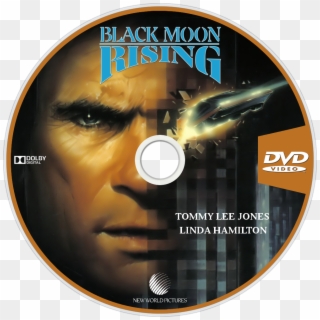 Black Moon Rising Dvd Disc Image - Black Moon Rising Blu Ray Clipart