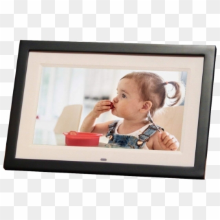 10-inch Widescreen Digital Photo Frame - Skylight Frame Clipart
