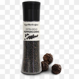 Tall Black Peppercorns Grinder - Cosmetics Clipart