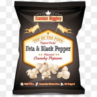 Black Pepper And Feta Popcorn Clipart
