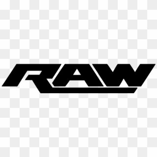 Wwe Raw - Raw Wwe Logo Black Clipart