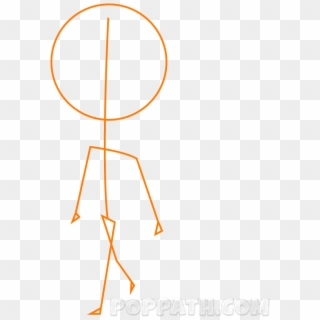 Here We Will Draw A Basic Stick Figure As Show Above - Scope Crosshairs Clipart