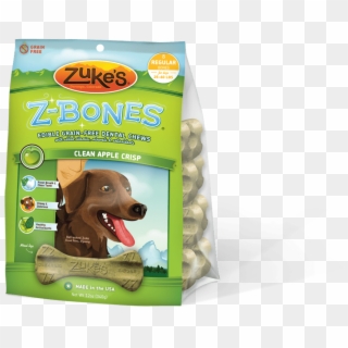 Dog Treats Zukes Zbones Appleregmulti - Zuke's Z Bones Gf Apple Crisp Clipart