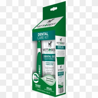 Vet's Best Complete Enzymatic Dental Care Gel & Toothbrush - Box Clipart