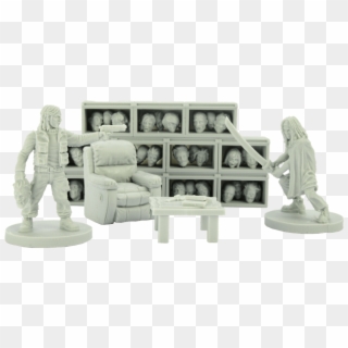 This Set Of Five Miniatures Is Designed To Re-create - Recliner Clipart
