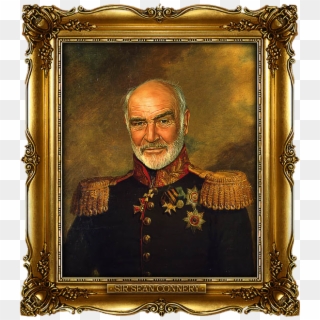 Photo Sean Connery As Russian General Portraitcopy - Celebrity Russian General Portraits Clipart