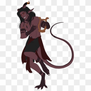 Tiefling - Tumblr - D&d Tiefling With Goat Legs Clipart