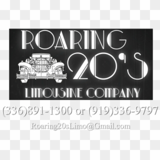 Roaring 20s Limo Antique Limousine For Hire In North - Roaring 20s Text Clipart