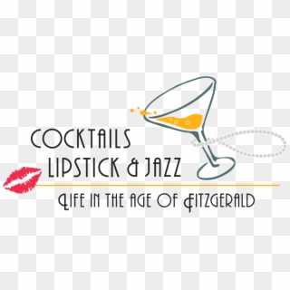 Cocktails, Lipstick & Jazz Brings The Roaring Twenties - Beso Clipart