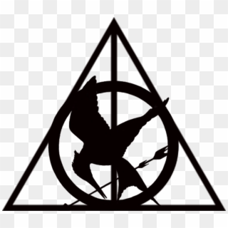 #hungergames #harrypotter #thehungerganes #deathlyhallows - Mockingbird Symbol Hunger Games Clipart