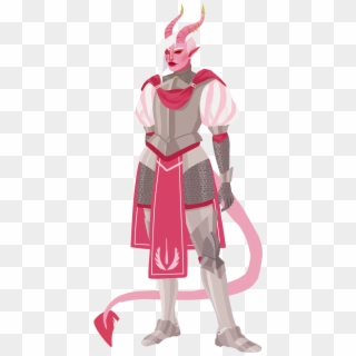 “if Your Character Doesn't Look Like A Magical Girl - Pink Tiefling Clipart