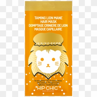Hip Chic Taming Lion Mane Hair Steam Mask - Poster Clipart