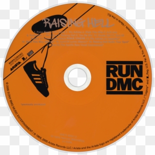 Run-d - M - C - Raising Hell Cd Disc Image - Run Dmc T Shirt Clipart