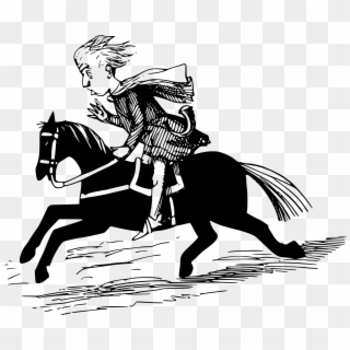 This Free Icons Png Design Of Man On Horse - Illustration Clipart