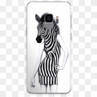 Party Zebra Skin Galaxy S9 - Zebra Party Clipart