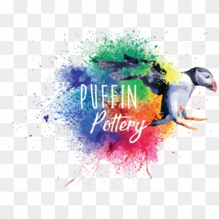 Puffin Pottery Puffin Pottery - Paint Splashes Clipart