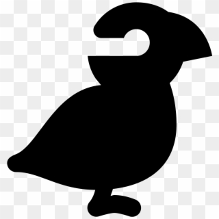 Puffin Bird Icon Free - Seabird Clipart