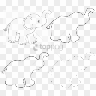 Free Png Indian Elephant Png Image With Transparent - Indian Elephant Clipart