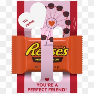 Reese's & Kit Kat Valentine's Exchange With Cards Adds - Reese's Peanut Butter Cups Clipart
