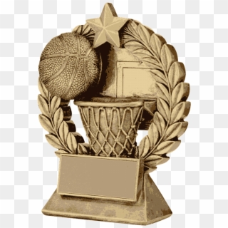 Garland Basketball Resin Trophy - Trophy Clipart