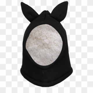 Beau Loves Baby Rabbit Balaclava With Ears Black - Black-and-white Clipart